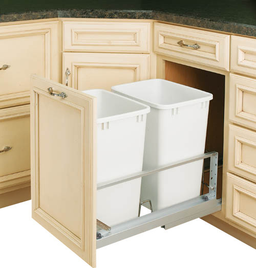 Rev A Shelf 5349 18dm 2 Double 35 Qt Soft Close Pullout Waste Rev A Shelf 5349 18dm 2 Double 35 Qt Soft Close
