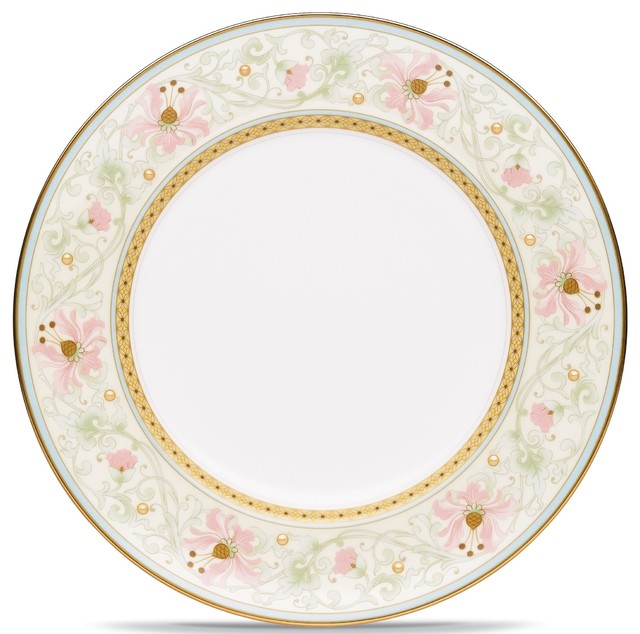 Noritake Blooming Splendor Accent Plates, Set of 4 Traditional