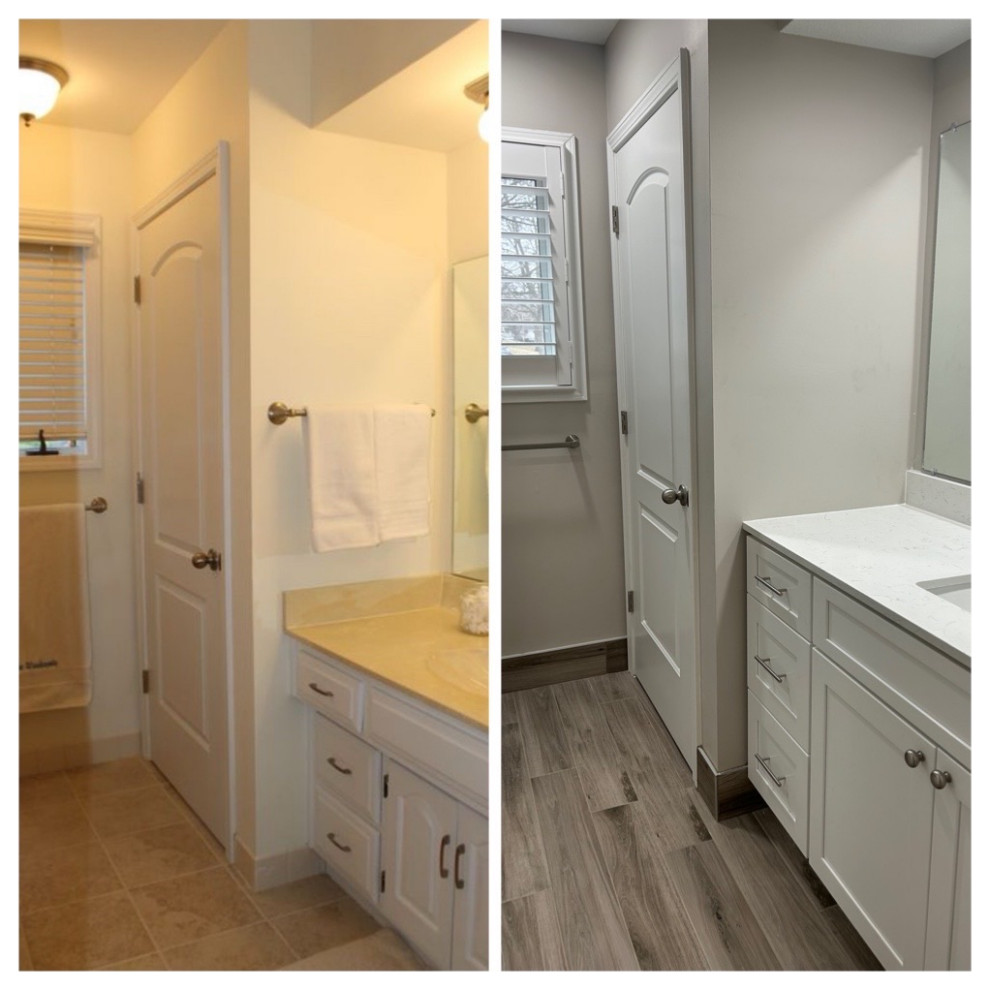 Dual Bath Remodel in Lake Waukomis, MO