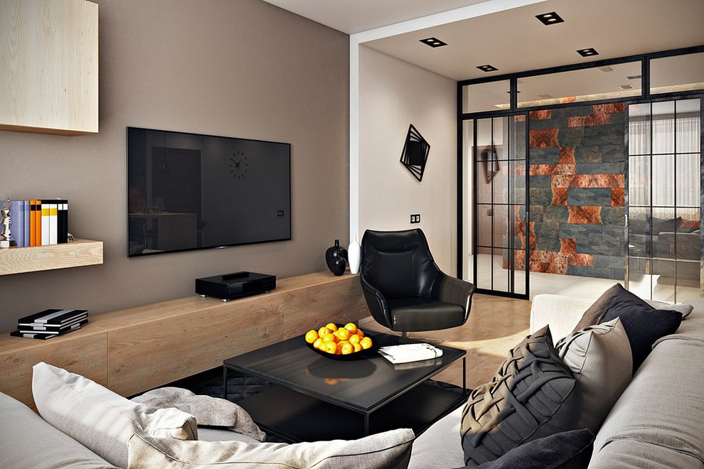 Дизайн интерьера 3-х комнатной квартиры.110м2