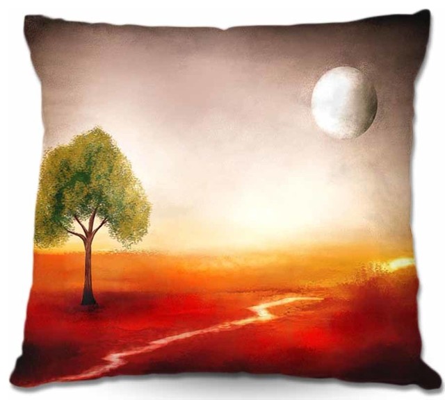 DiaNoche Outdoor Pillows Bliss of Solitude - Modern - Outdoor Cushions And Pillows - by DiaNoche ...