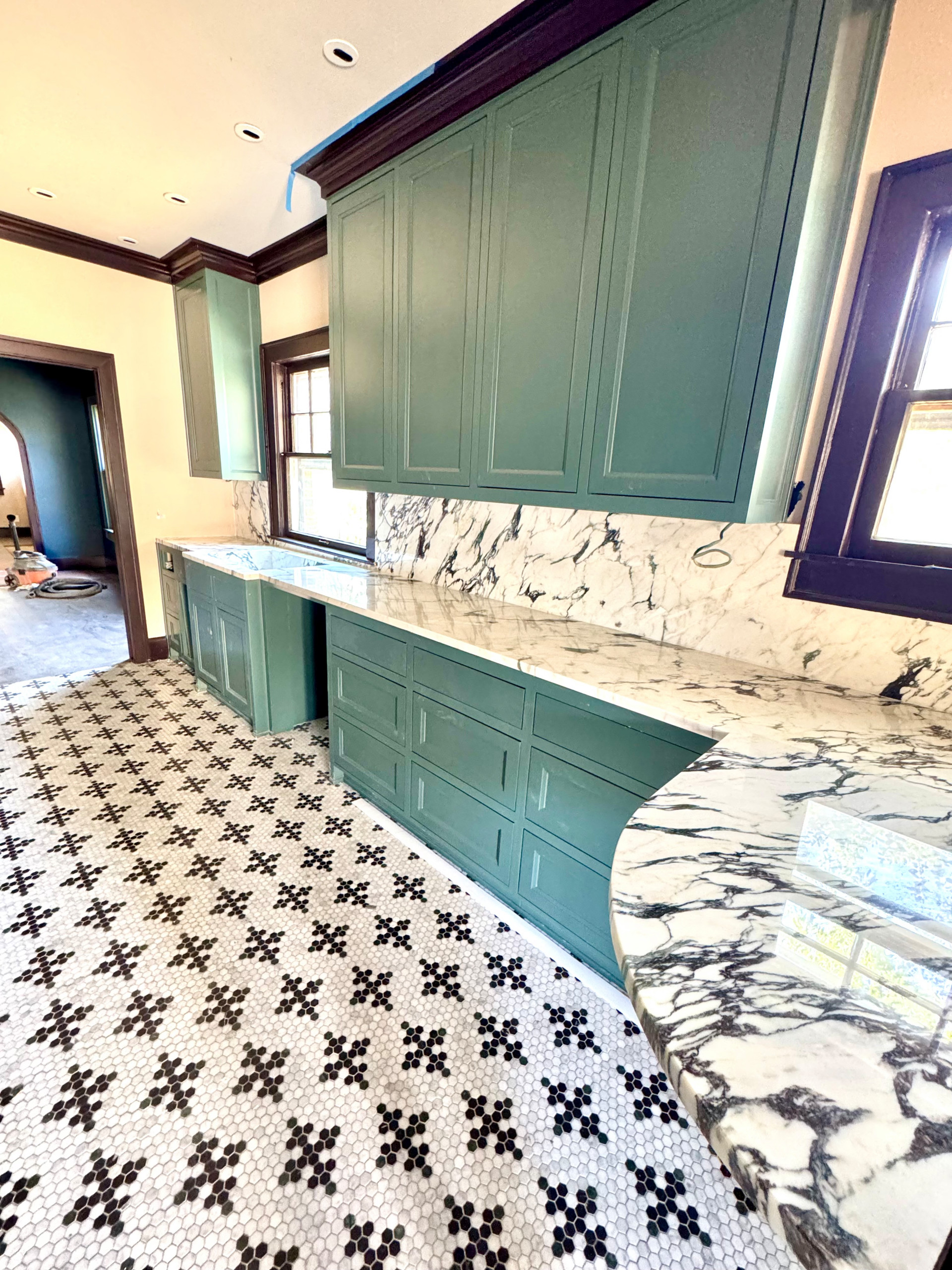 Junius Heights 1920s Remodel Kitchen Baths Living Areas