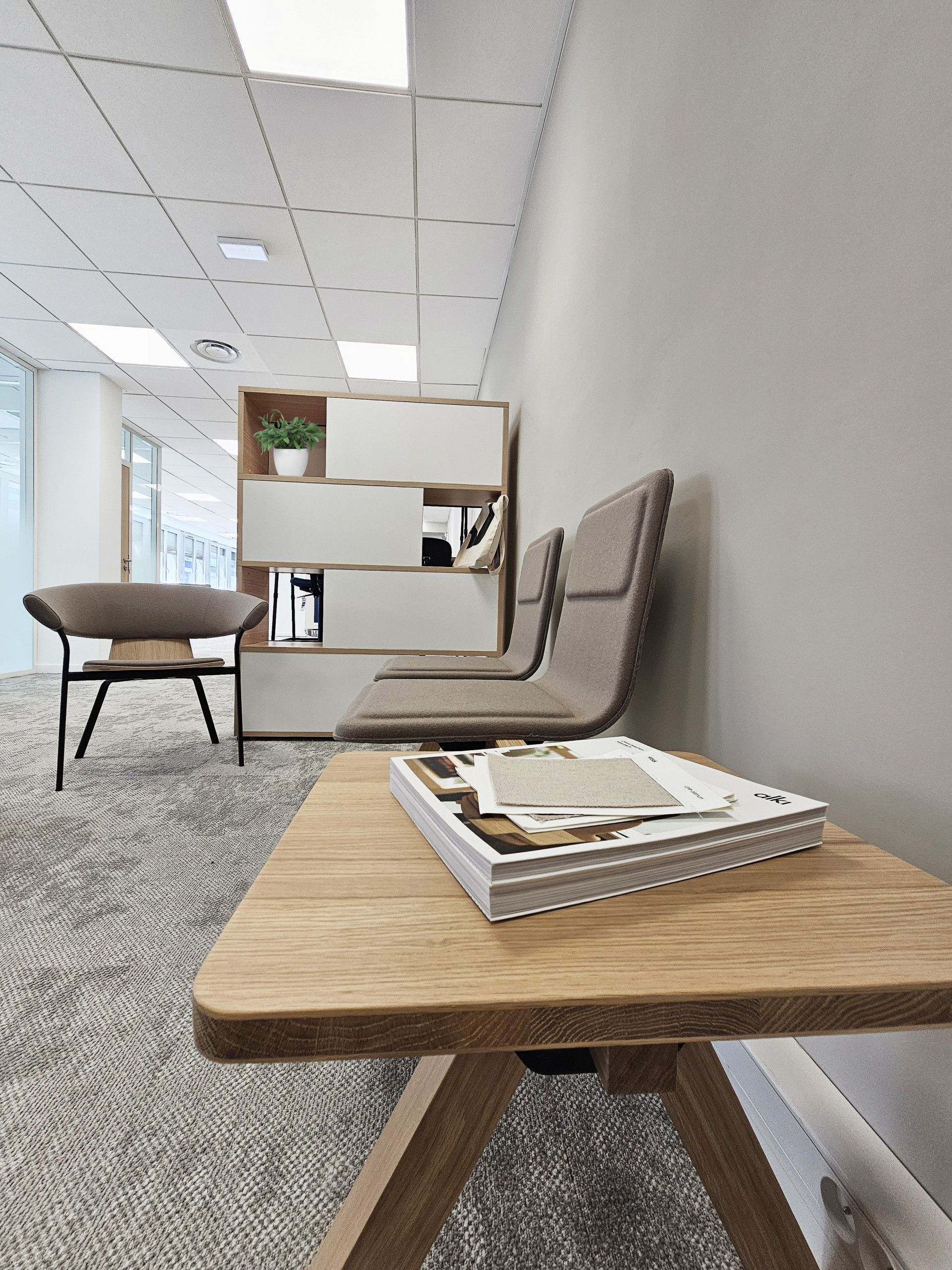 Rénovation d'un plateau de bureau témoin