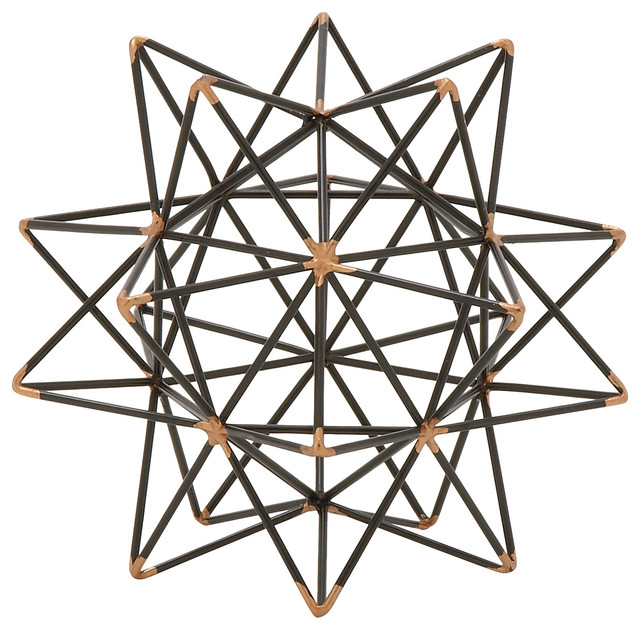 Trendy Metal Wire Star Decor Contemporary Decorative Objects And Trendy Metal Wire Star Decor