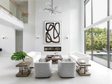 Contemporary Living Room by Laure Nell Interiors