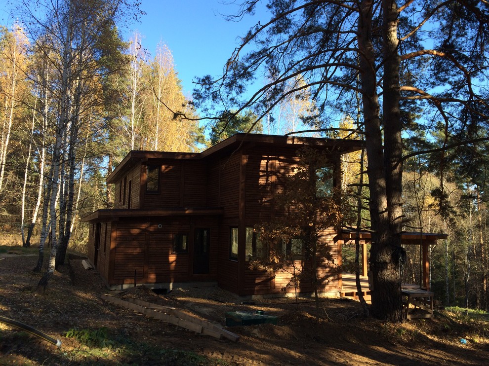 Дом 300 кв.м в коттеджном поселке "Заокские Просторы и Пейзажи"