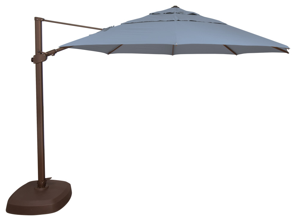 Fiji 11.5' Octagon Umbrella, Cast Ocean
