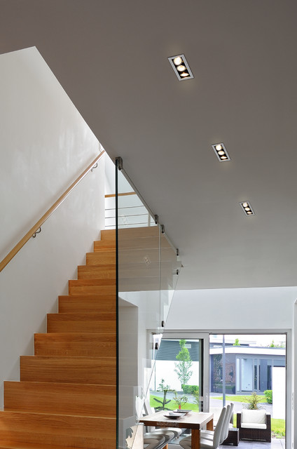 Kadux Recessed Ceiling Light Contemporary Hallway