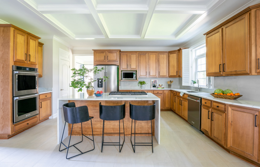 Inspiration for a transitional kitchen remodel in Baltimore