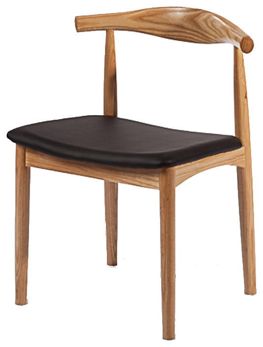 Hansen Solid Wood Dining Chair, Natural