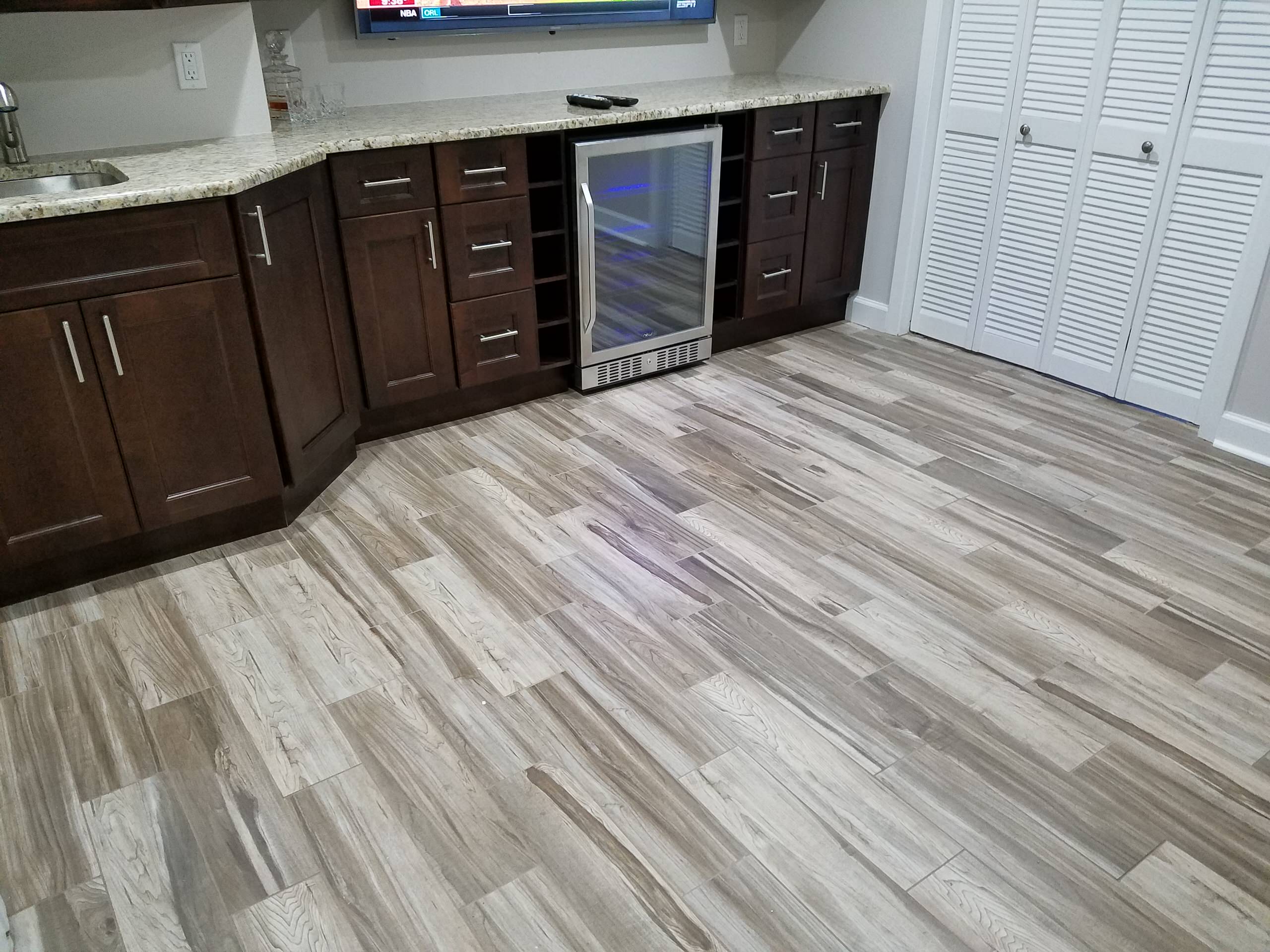 Finished Basement on Mohawk Drive in Springfield, NJ