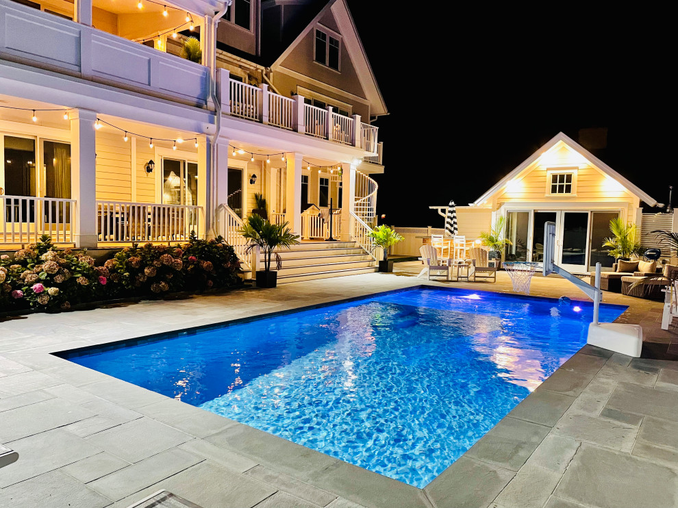 Example of a transitional pool design in Philadelphia