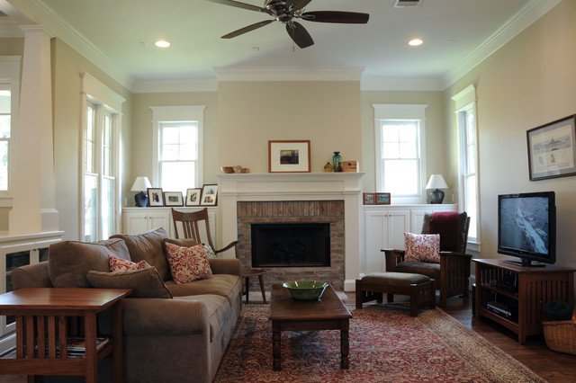 Cottage Street Residence - Traditional - Living Room - Houston - by
