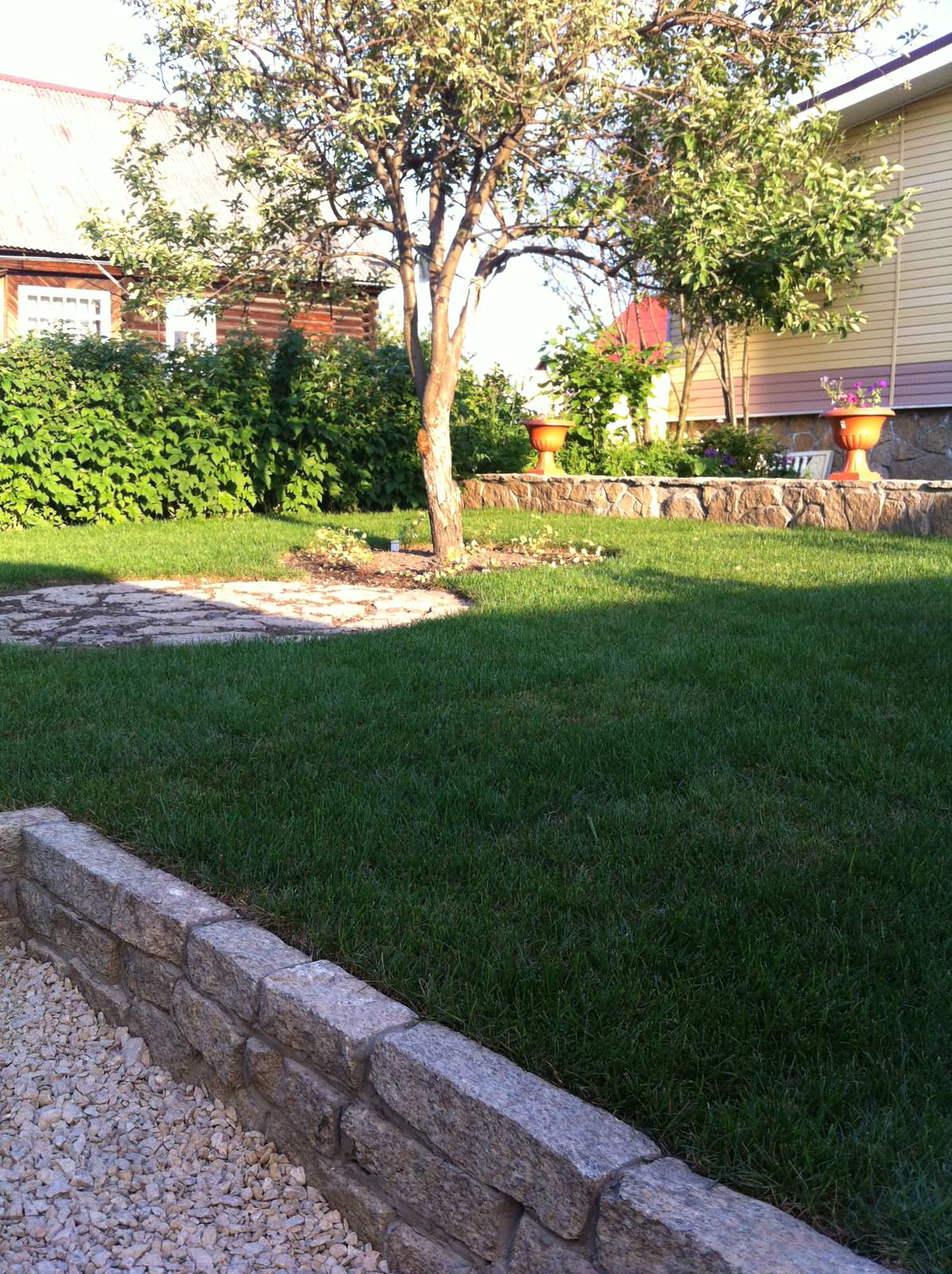 Сад на склоне. Реализация 2016 год