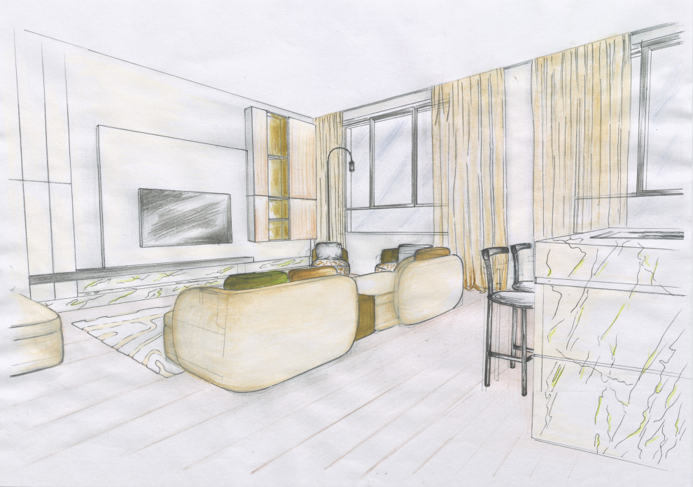 Secret Place. Эскизный проект (ручная подача)