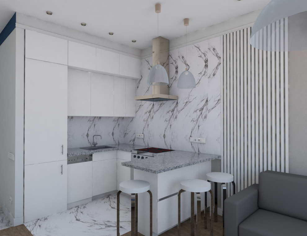 Дизайн интерьера квартиры в ЖК Crystal