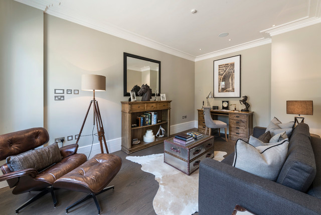 Roehampton Gate transitional-living-room