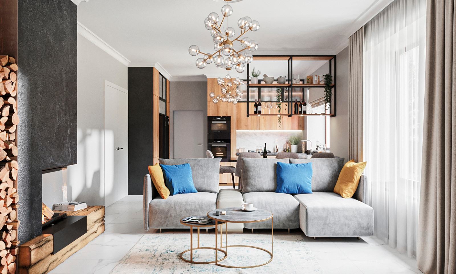 Интерьер дома в Пермском крае