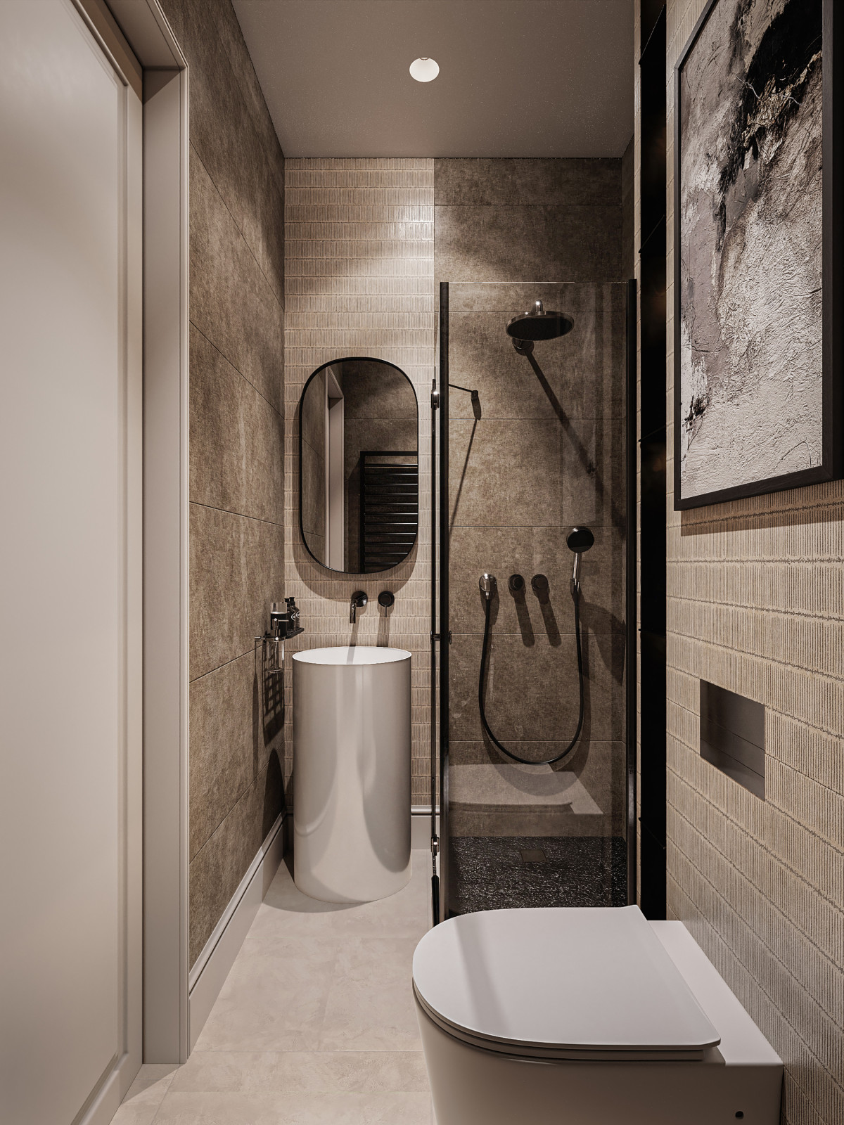 Дизайн-проект квартиры 70м2 в ЖК Ривер Парк