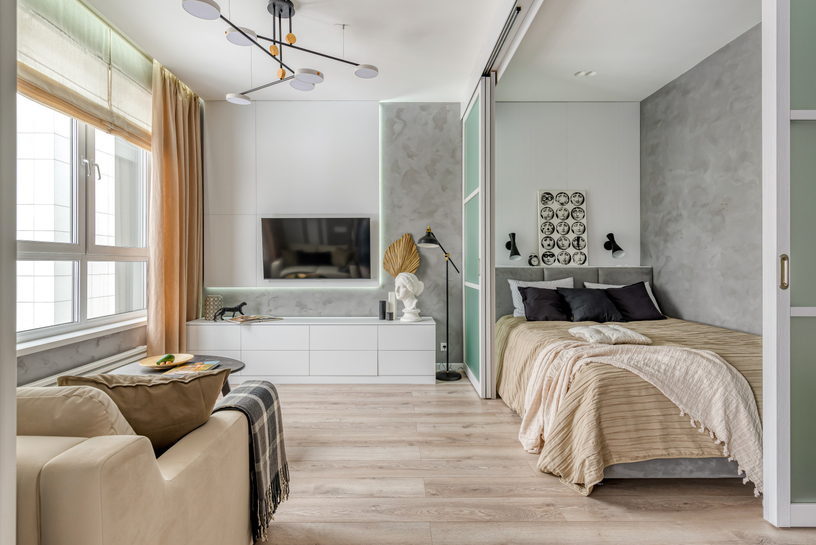 Уютная однушка для мамы и дочки