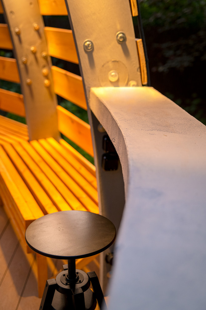 Необычная веранда (и терраса) к Необычному Дому (проект "Фазенда-лайф")