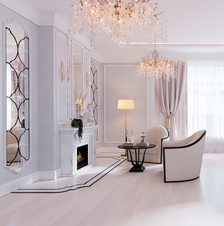 Эскиз гостиной