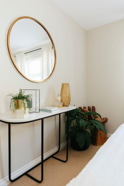 Small flat that's BIG on style moderno-camera-da-letto