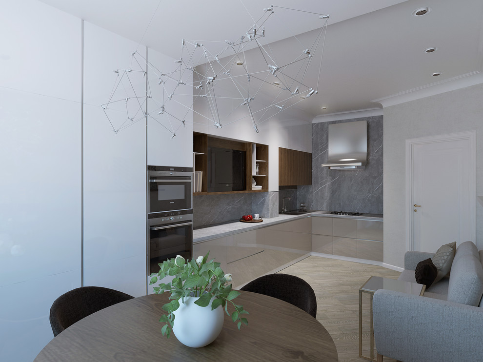 Кухня-столовая 20,7 м2 Ставропль, Александровский парк