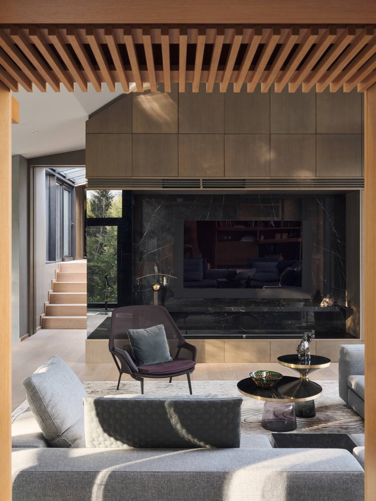 Дизайн-проект объединения двух домов