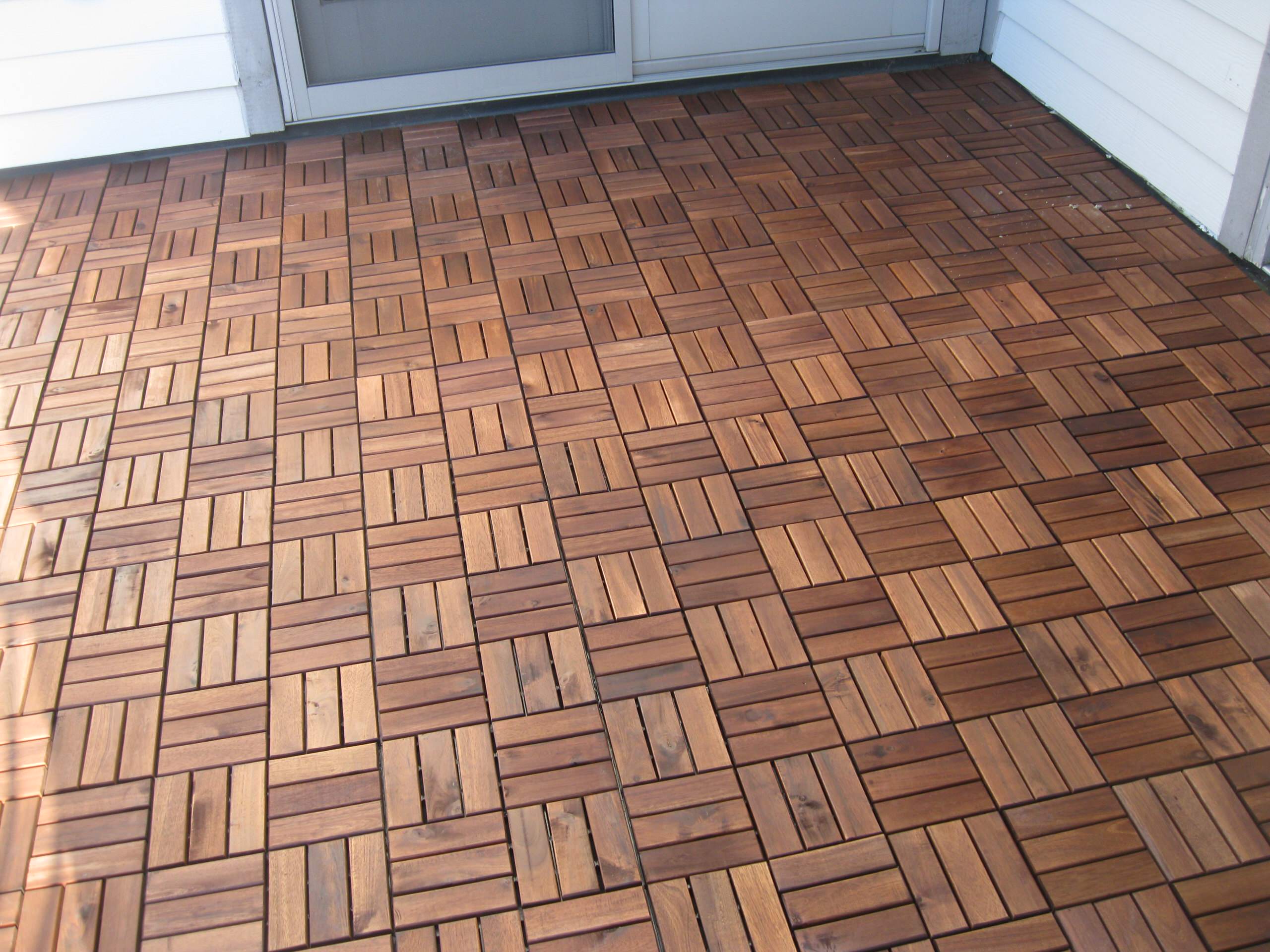 New Veranda Teak Deck Flooring