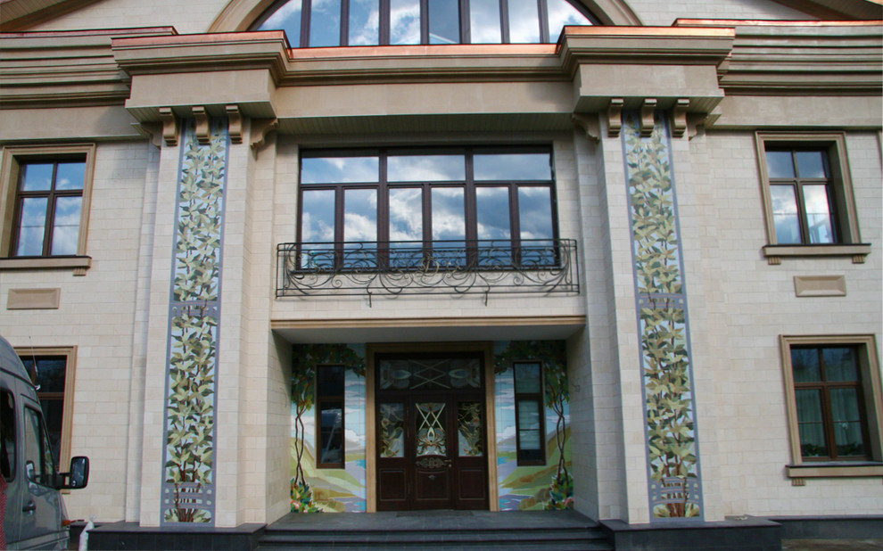 ДИЗАЙН ФАСАДА ЗАГОРОДНОГО ДОМА