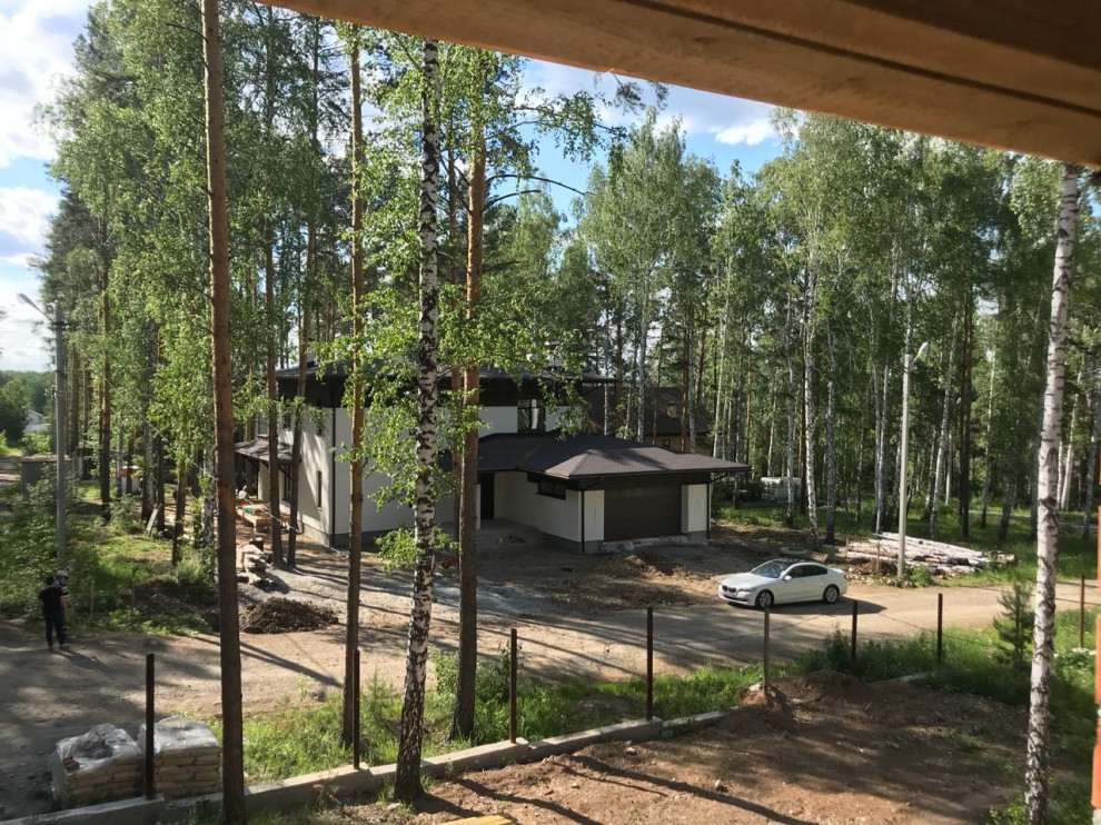 Индивидуальный жилой дом в стиле Френка Ллойда Райта