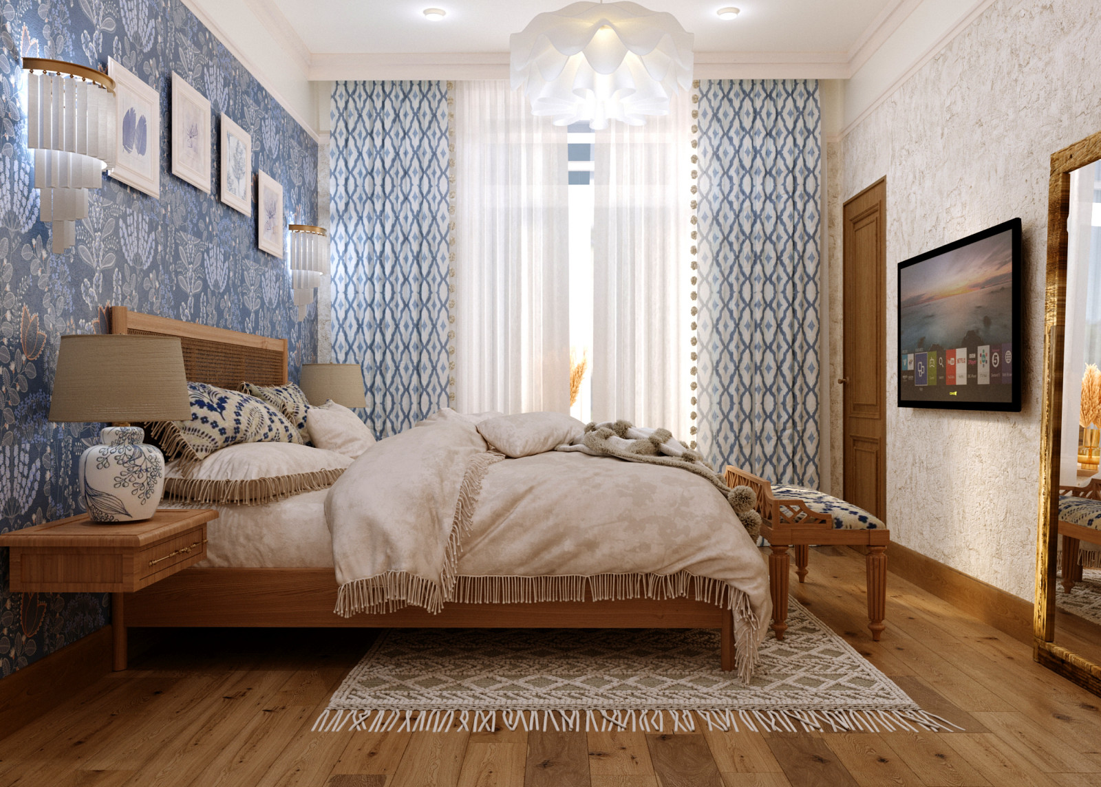 Интерьер загородного дома