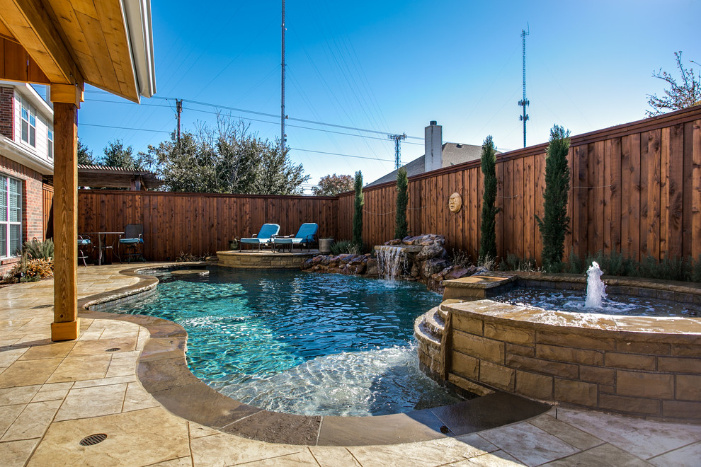 Freeform Pool Designs McKinney, Frisco, Dallas - Pools - Dallas - von ...