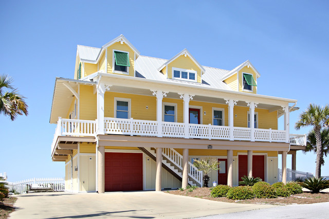 Pensacola Beach Design Beach Style Exterior Miami Pensacola Beach Design Beach Style Exterior Miami