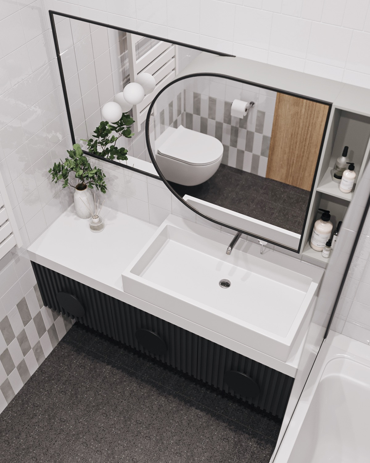 Квартира для молодой семьи площадью 82 м2, в ЖК Фонвизинский