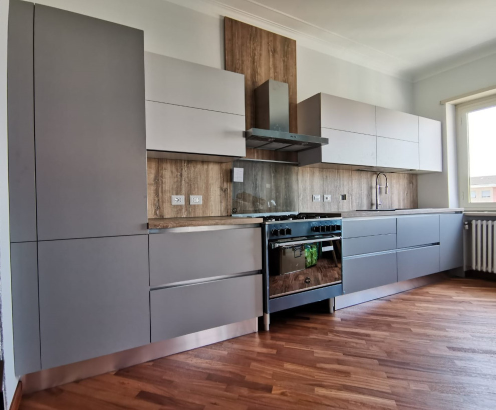 Cucina Grey-Ivory Top Rovere Tabia