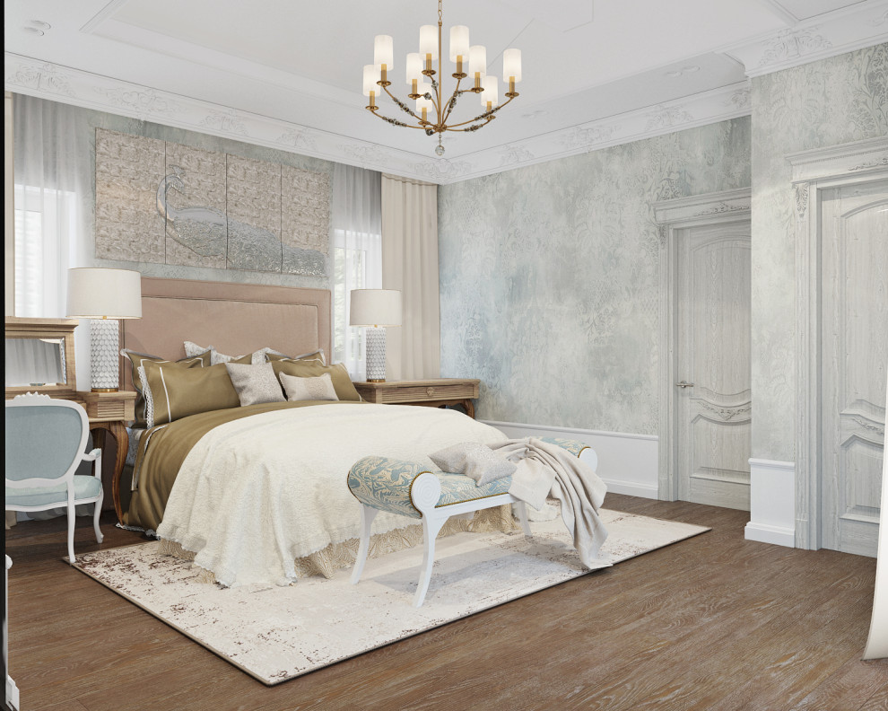 Гостевая спальня особняка в  Волжском