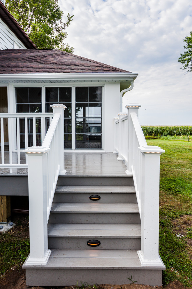 Four Season Porch Addition | Spring Green, WI - Farmhouse ...