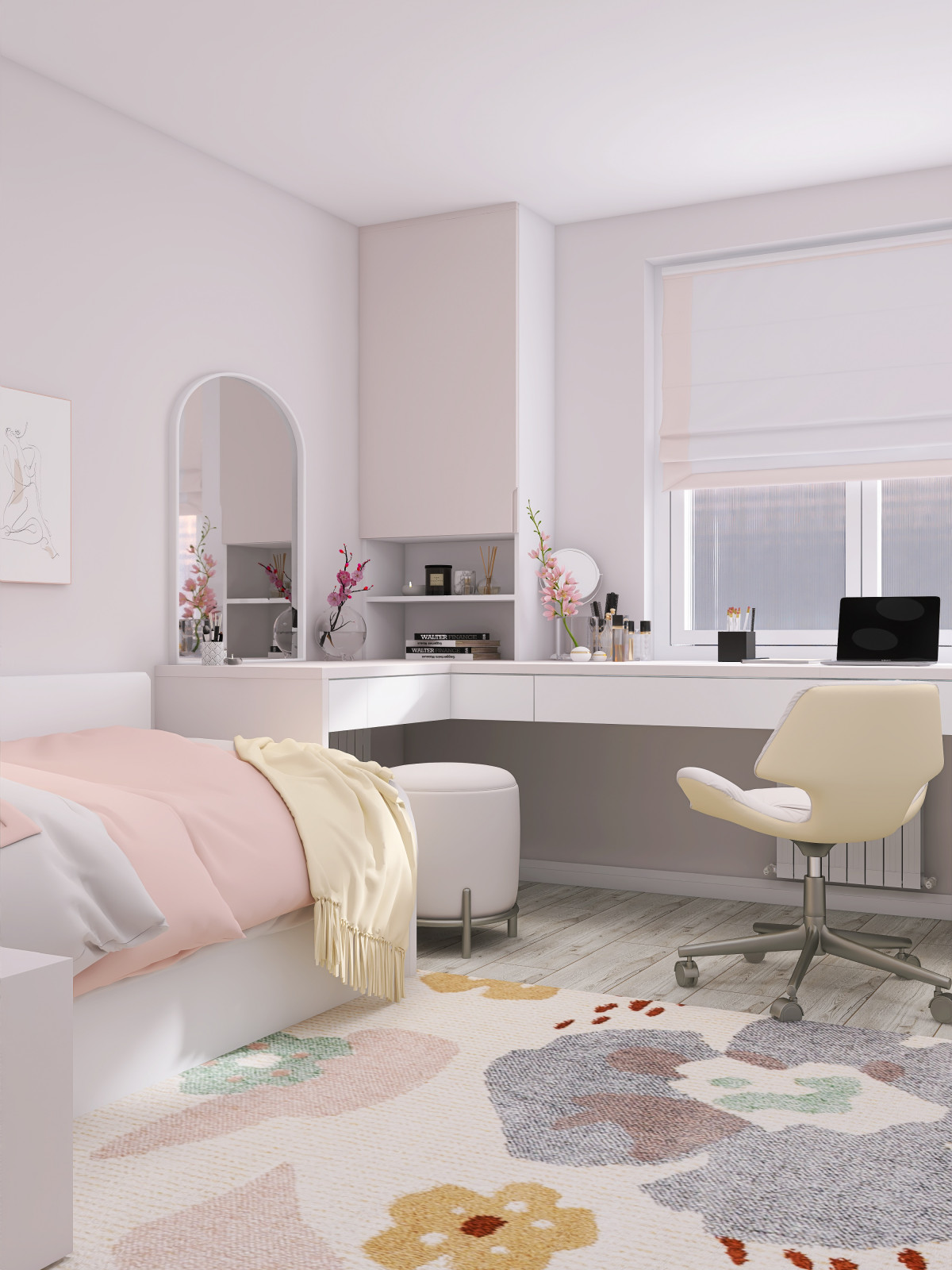 г. Саратов, детская для 2-ух принцесс 18 кв.м.