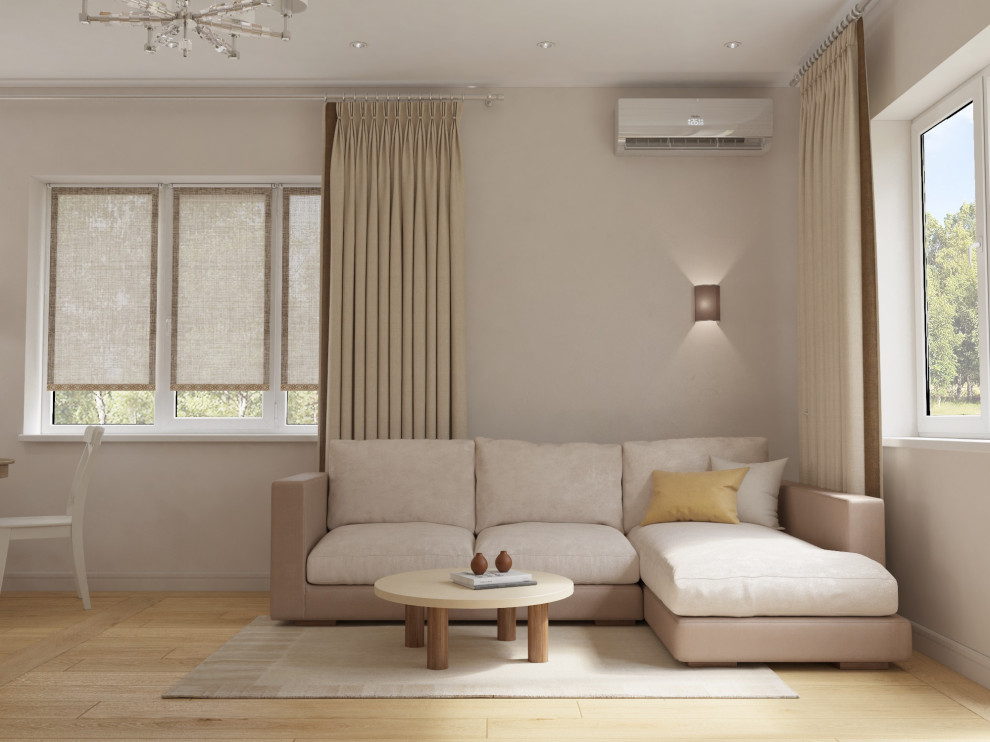 Кухня-гостиная в доме