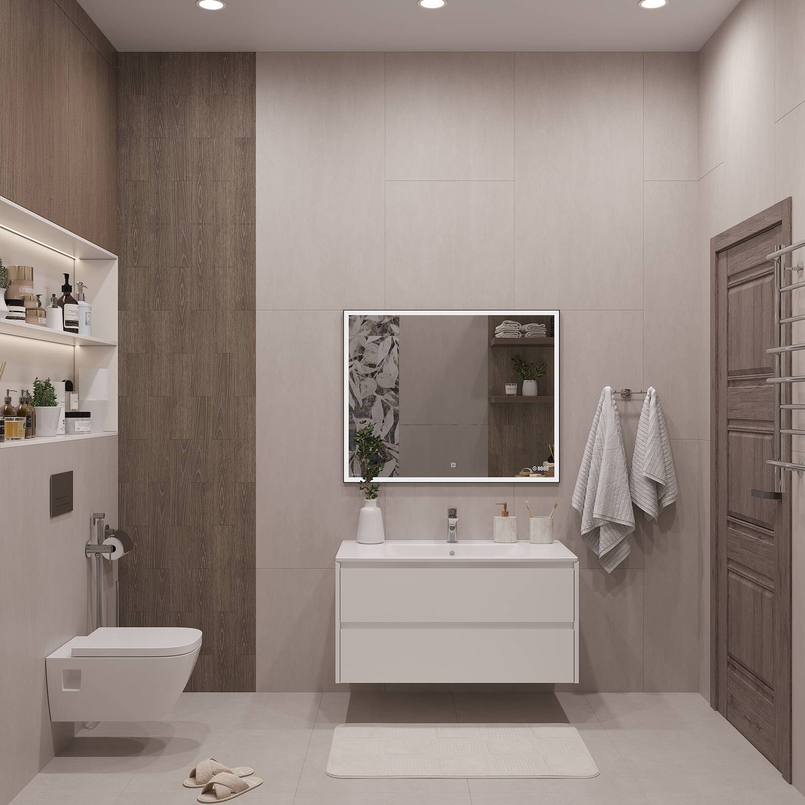 Таунхаус из "вторички" в современный интерьер