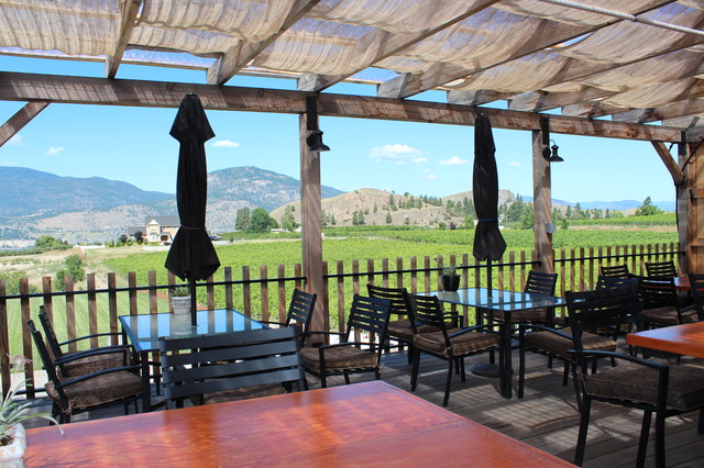 Misconduct Wine Co. rustic-deck