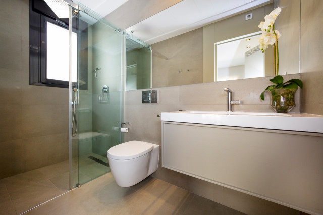 VILLA SUIZA minimalistisch-badezimmer