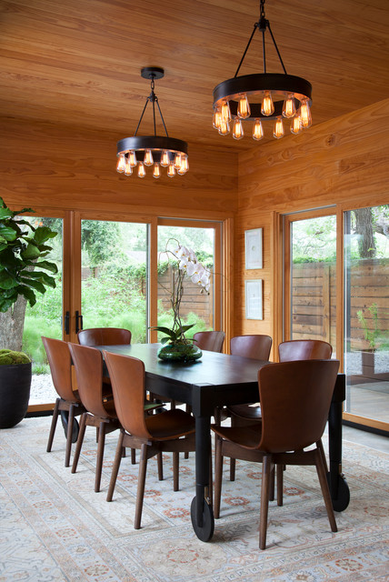 Barton Hills modern-esszimmer