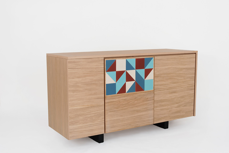 Wood-Tile modello Cordoba Dimensioni L 140 x H 78 x P 48