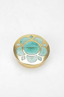 Mini Brass Box - Contemporary - Desk Accessories - by Urban Outfitters