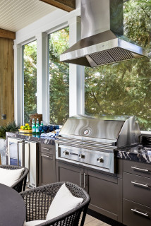 50 стильных примеров дизайна летней кухни на террасе