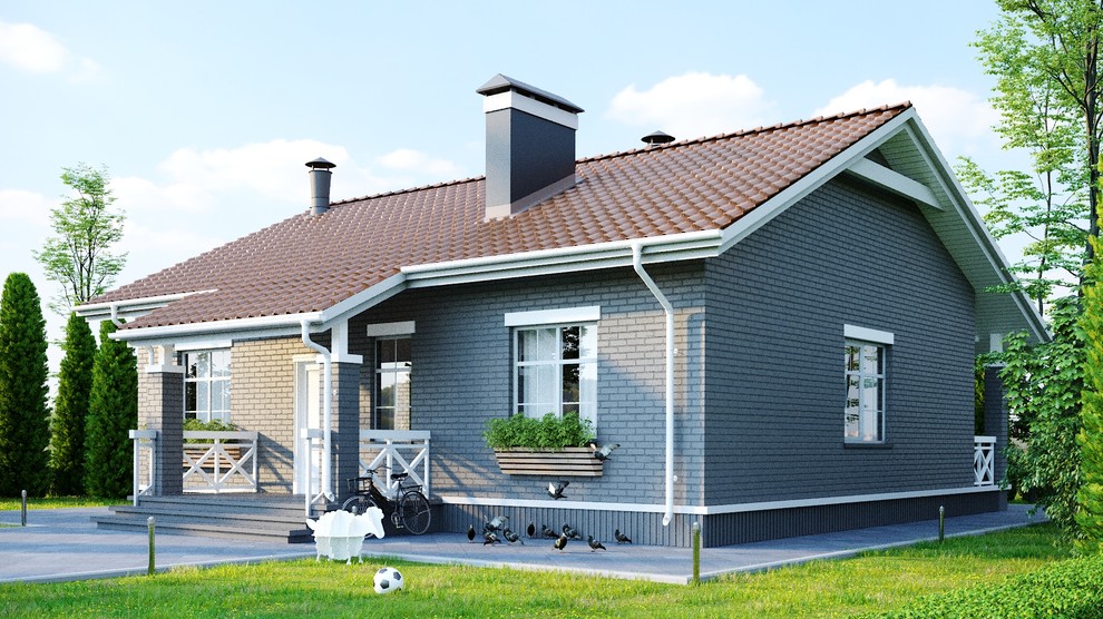 Типовые проекты домов для коттеджного поселка "Летний берег"