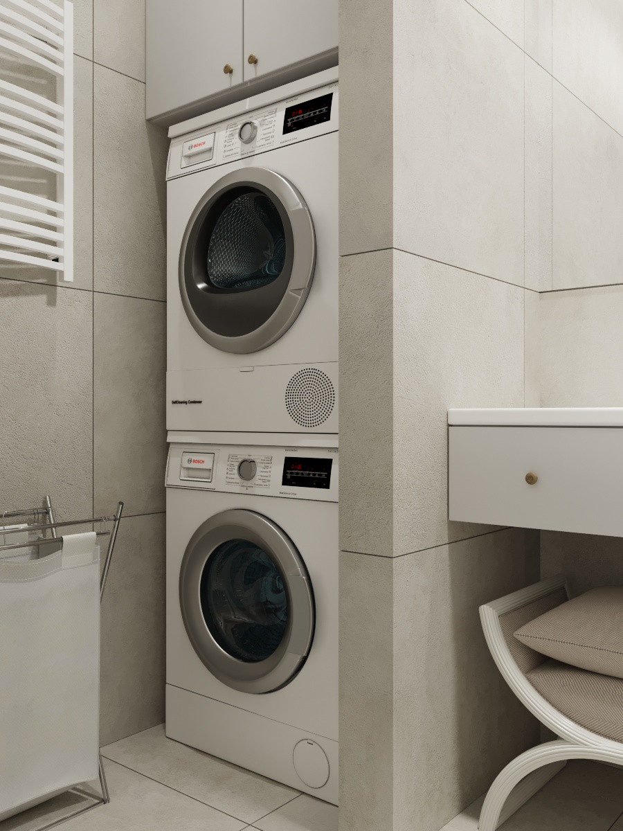 Спальня со своим санузлом .